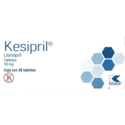 Kesipril c/30 tabs. 10 mg.