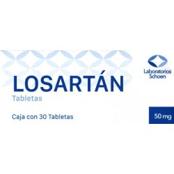 Losartan c/30 tabs. 50 mg.