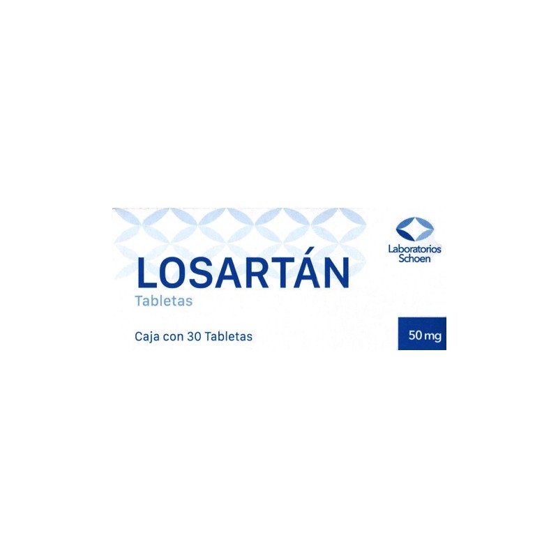 Losartan c/30 tabs. 50 mg.