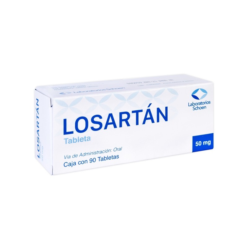 Losartan c/90 tabs. 50 mg.