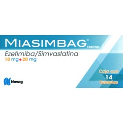 Miasimbag c/14 tabs. 10mg/20mg