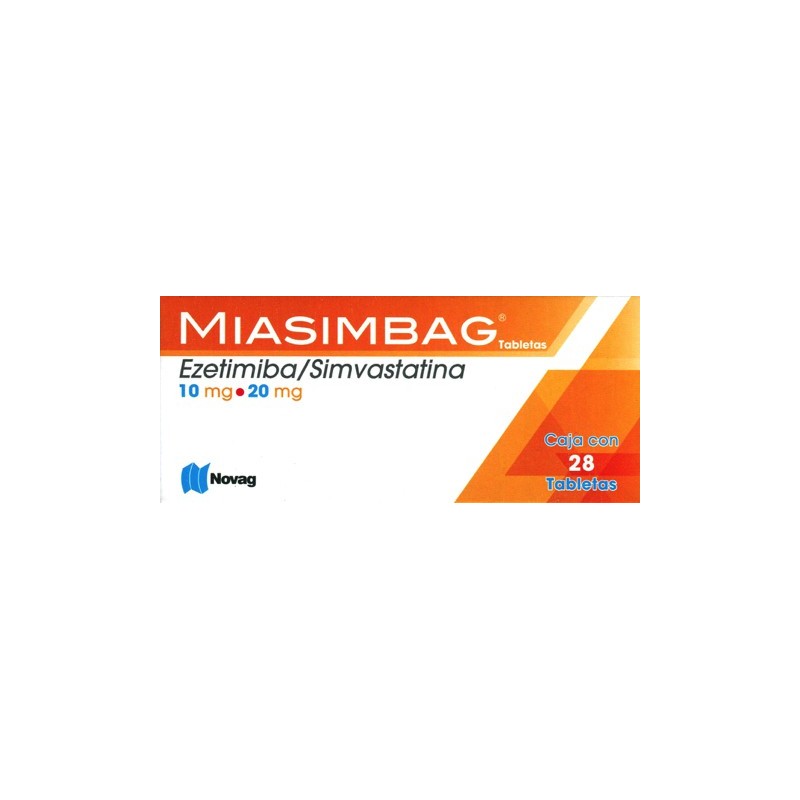 Miasimbag c/28 tabs. 10mg/20mg