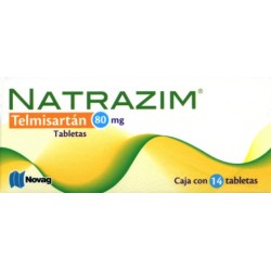 Natrazim c/14 tabs. 80 mg.