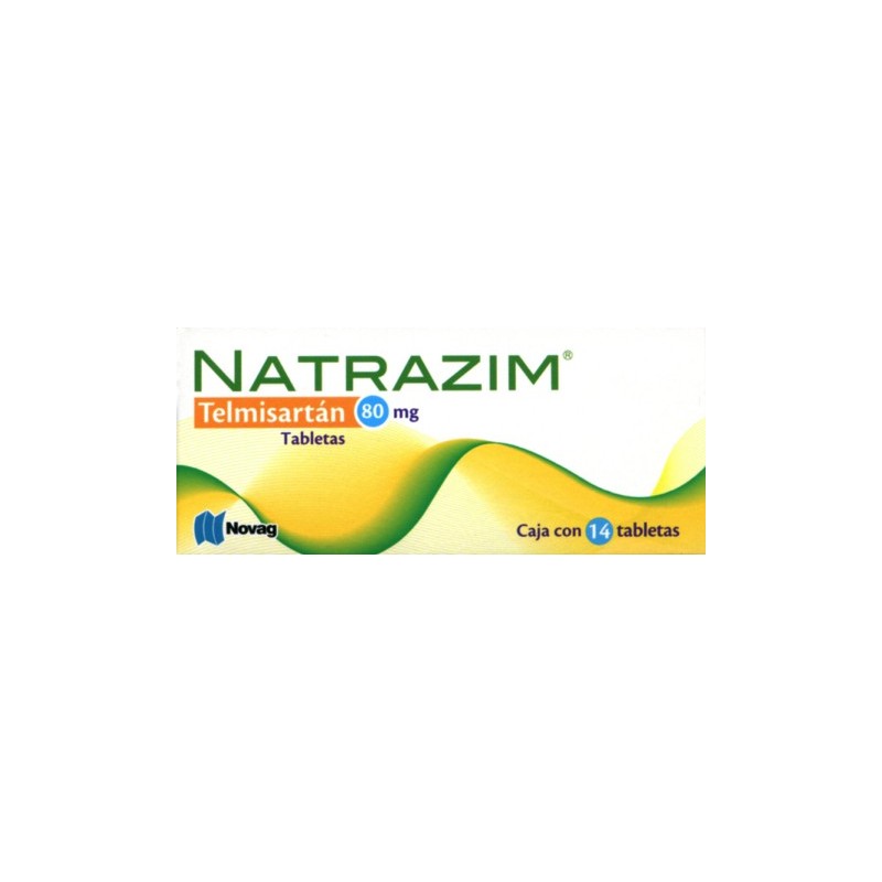 Natrazim c/14 tabs. 80 mg.