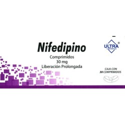 Nifedipino c/30 comp. 30 mg.