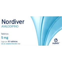 Nordiver c/10 tabs. 5 mg.