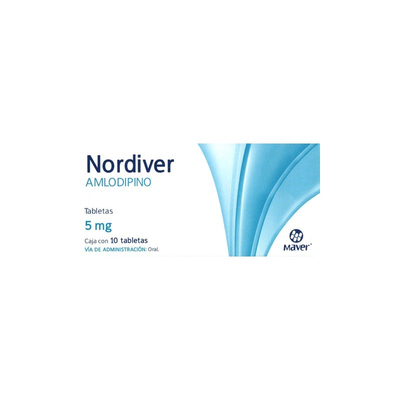 Nordiver c/10 tabs. 5 mg.