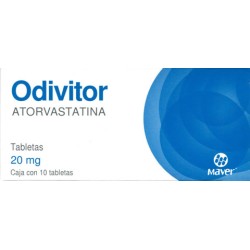Odivitor c/10 tabs. 20 mg.