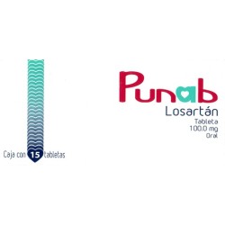 Punab c/15 tabs. 100 mg.