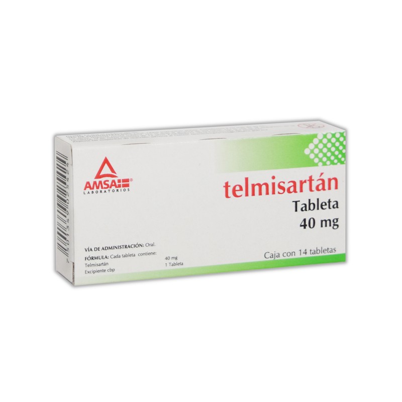 Telmisartan c/14 tabs. 40 mg.