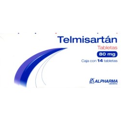Telmisartan c/14 tabs. 80 mg.