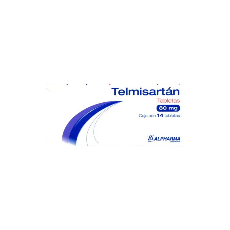 Telmisartan c/14 tabs. 80 mg.