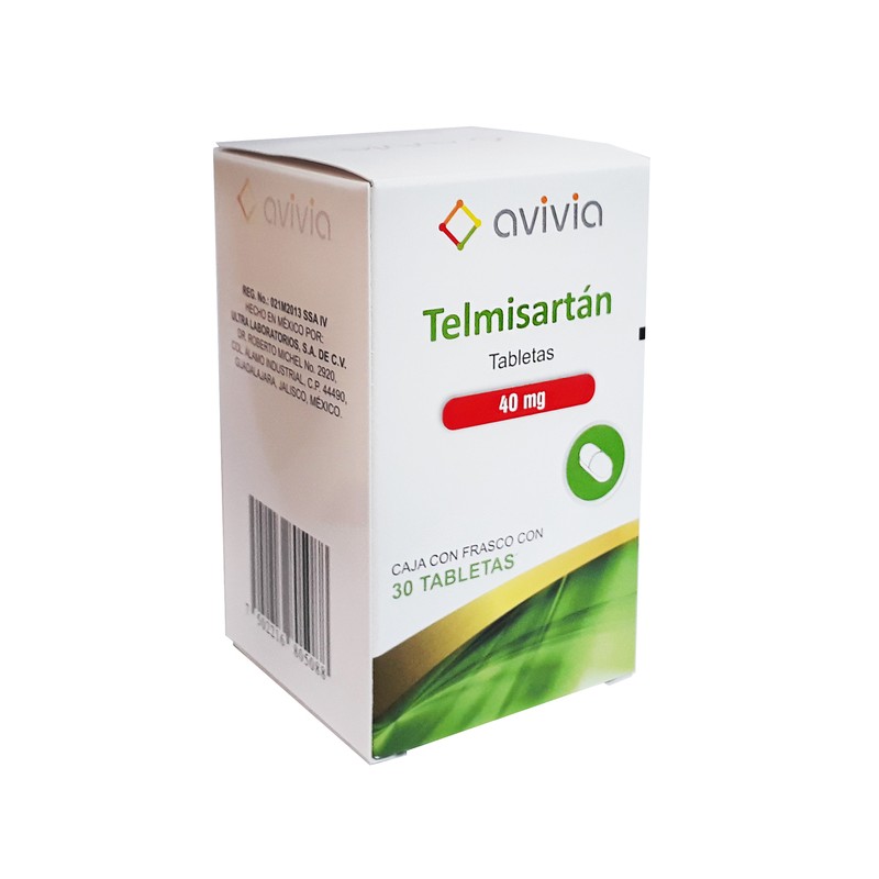 Telmisartan c/30 tabs. 40 mg.