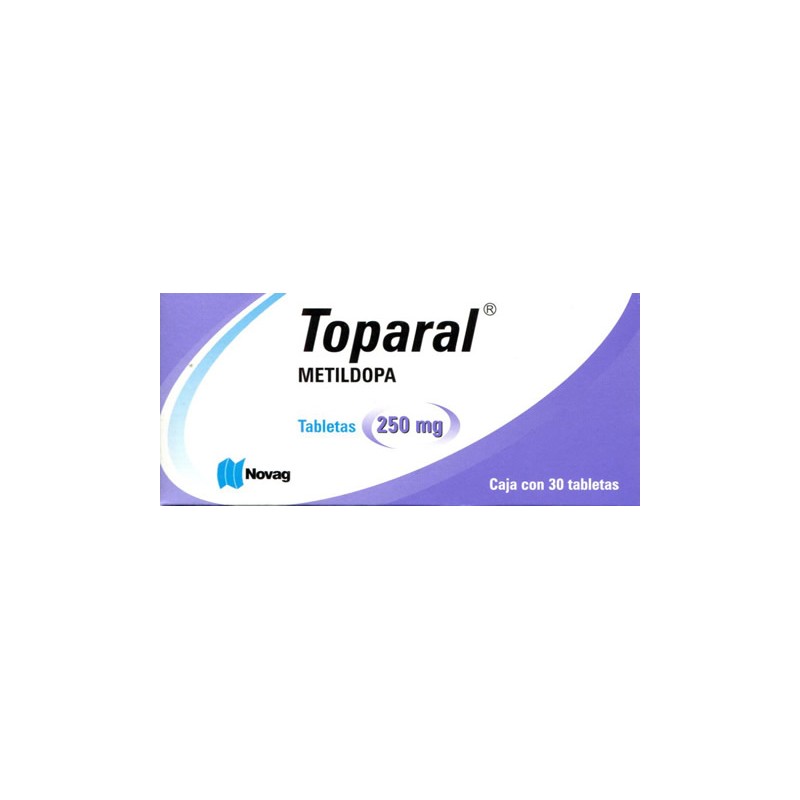 Toparal c/30 tabs. 250 mg.