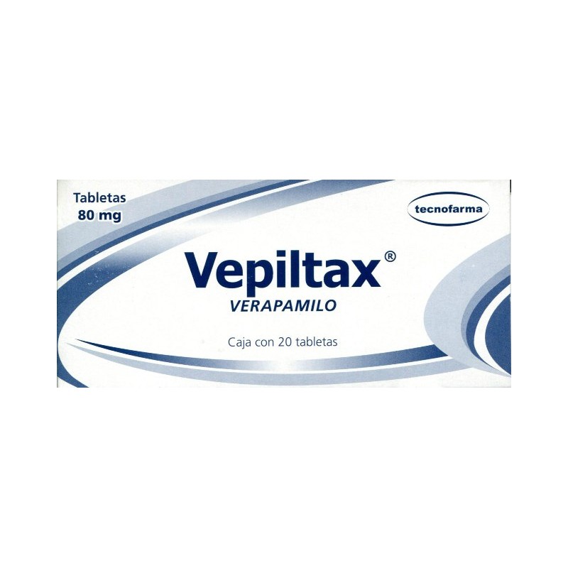 Vepiltax c/20 tabs. 80 mg.