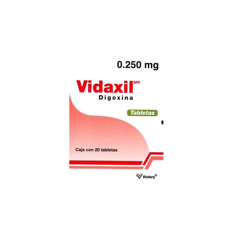 Vidaxil c/20 tabs. 250 mcg.