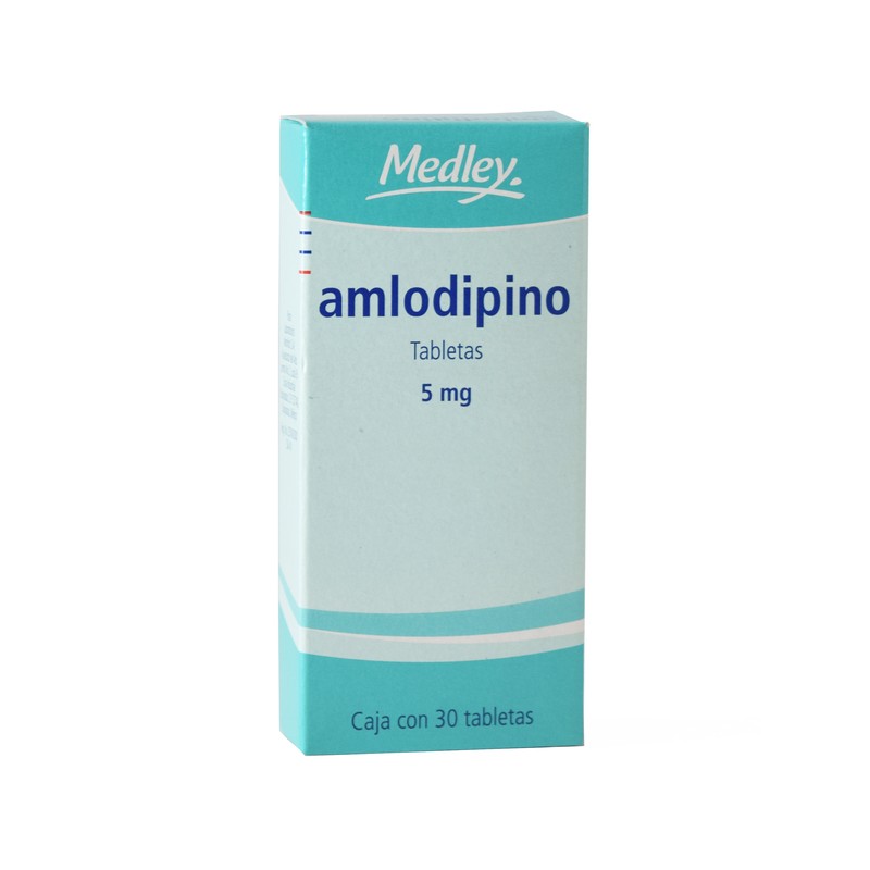Amlodipino (medley) c/30 tabs. 5 mg.