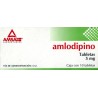 Amlodipino gi c/10 tabs. 5 mg.