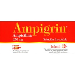 Ampigrin c/3 ampulas infantil y jeringas