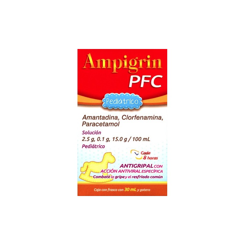 Ampigrin pfc pediatrico sol. gotas 30 ml.