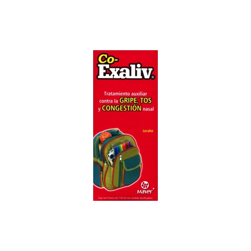 Co-exaliv nf jarabe 120 ml.