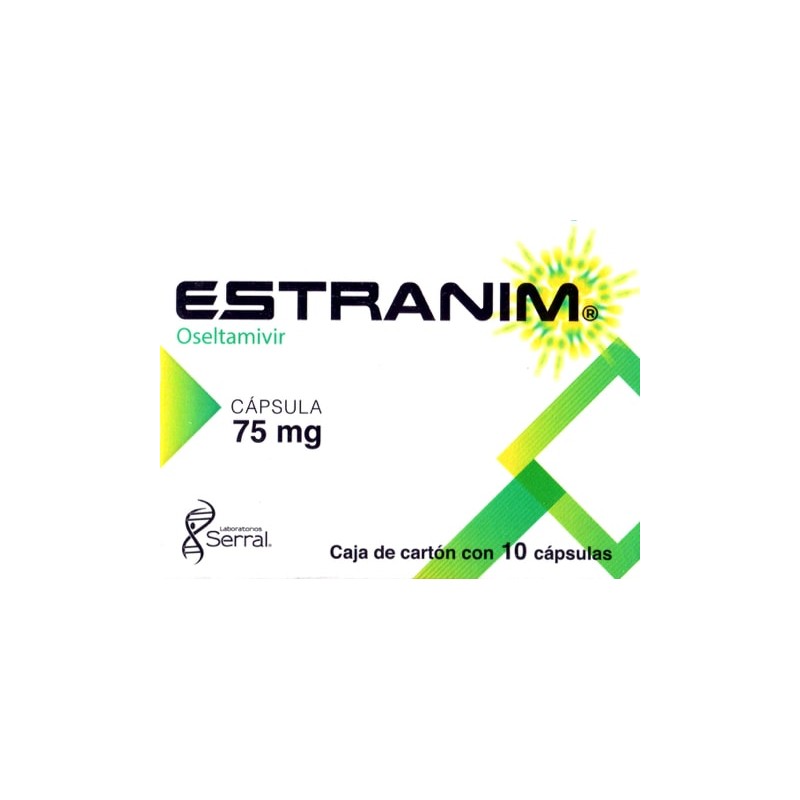 Estranim c/10 caps. 75 mg.