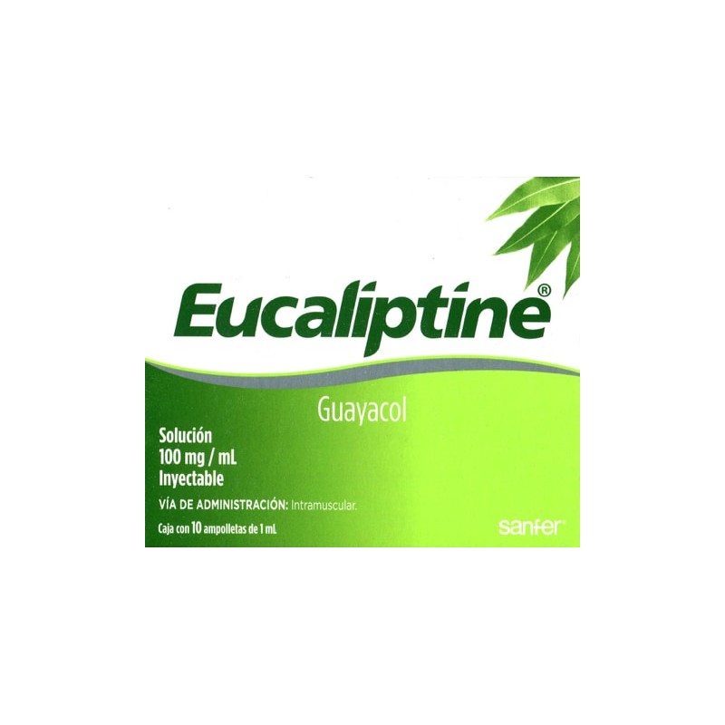 Eucaliptine c/10 amp. 100 mg.
