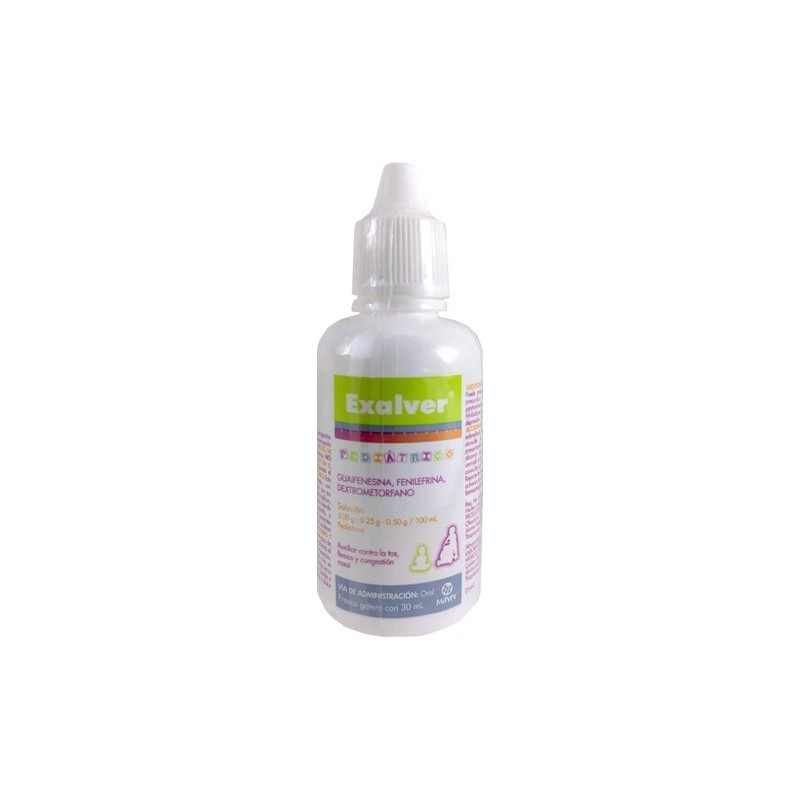 Exalver pediatrico gotas 30 ml.