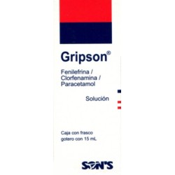 Gripson gotas pediatricas 15ml.