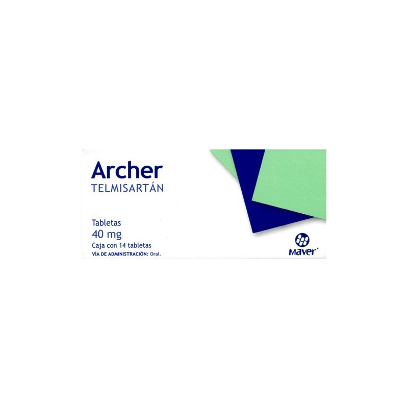 Archer c/14 tabs. 40 mg.