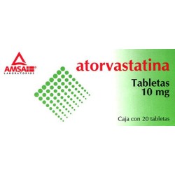 Atorvastatina c/20 tabs. 10 mg.