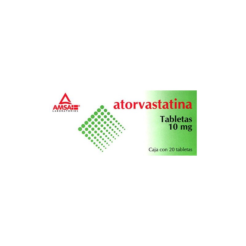 Atorvastatina c/20 tabs. 10 mg.
