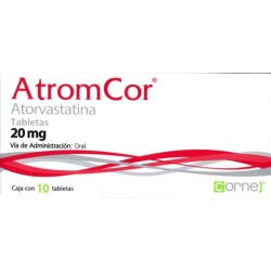 Atromcor c/10 tabs. 20 mg