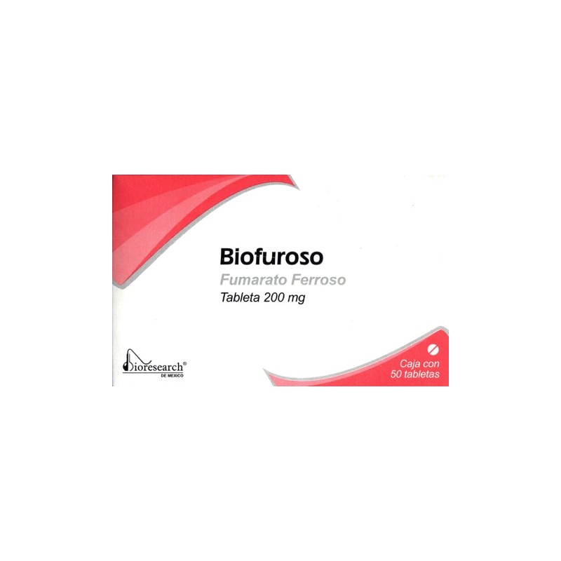 Biofuroso c/50 tabs. 200 mg.