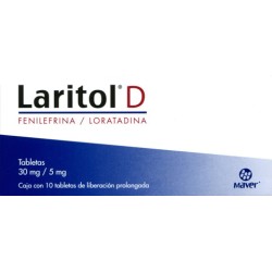 Laritol-d c/10 grageas