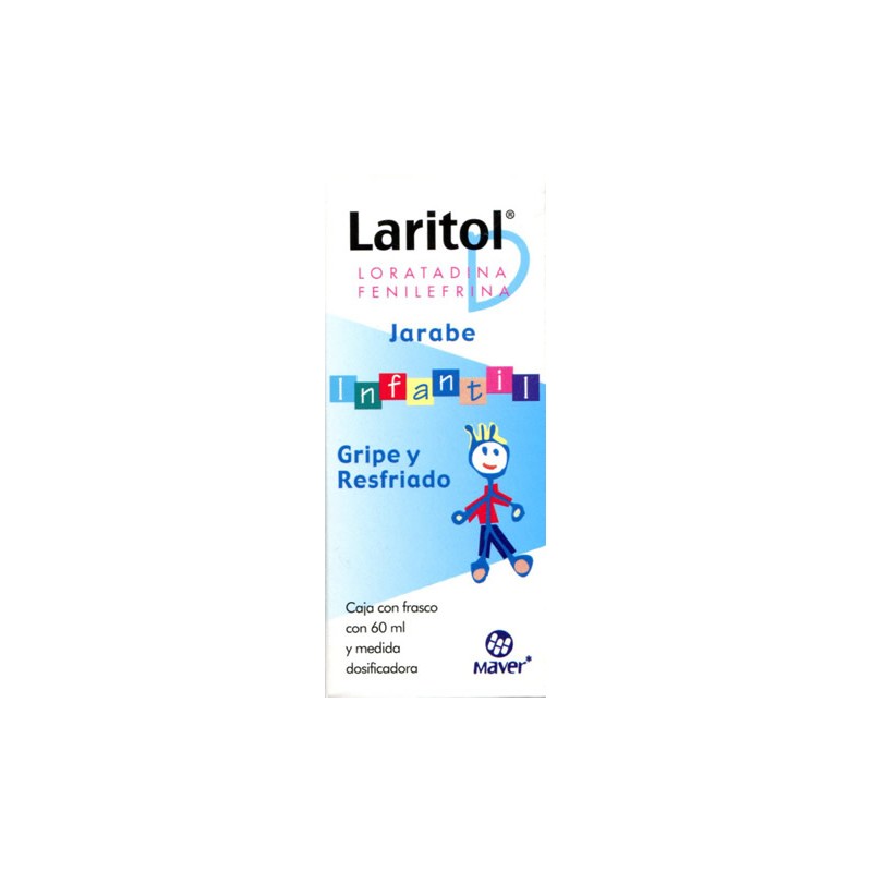 Laritol-d infantil jarabe 60 ml.