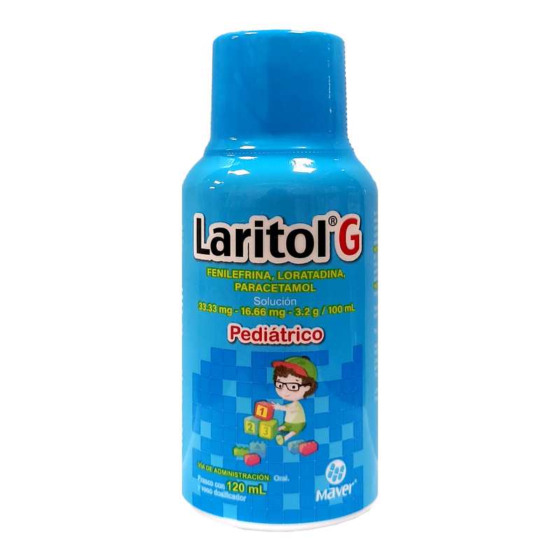 Laritol-g sol. ped. 120 ml.