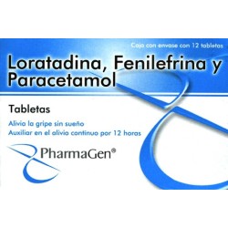 Lorata./fenil./parac. c/12 tabs.
