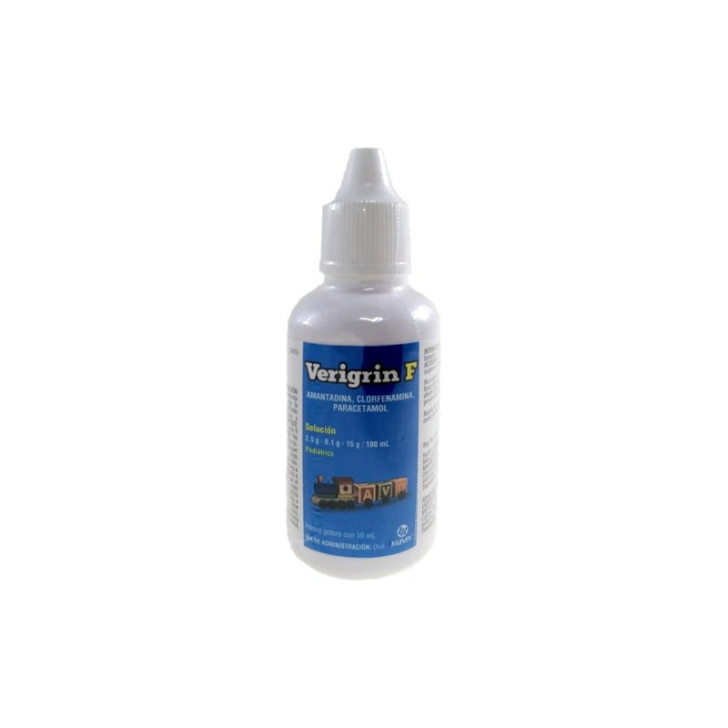 Verigrin-f sol. pediatrica gotas 30 ml. 2.5/0.1/15 g.