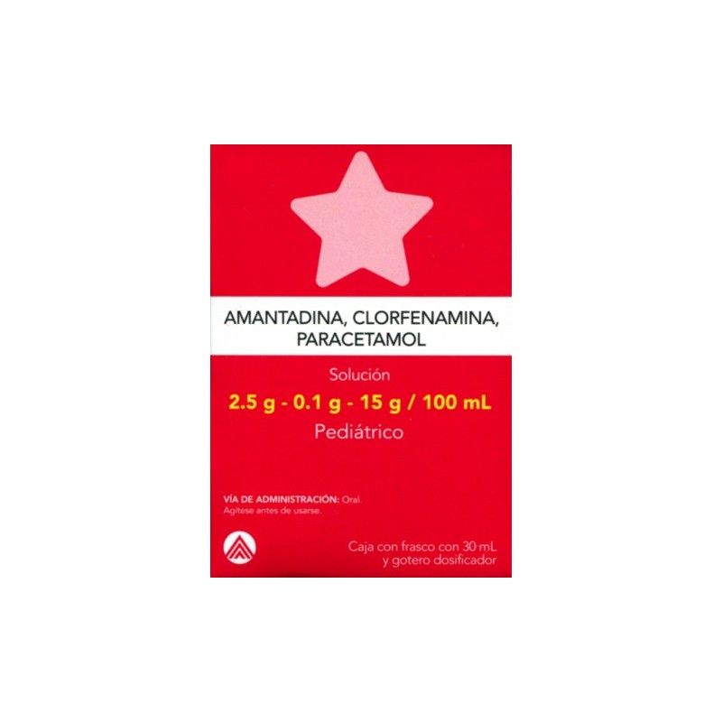 Amant/clorf/parac gotas ped. 30ml.