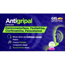 Antigripal c/12 caps.