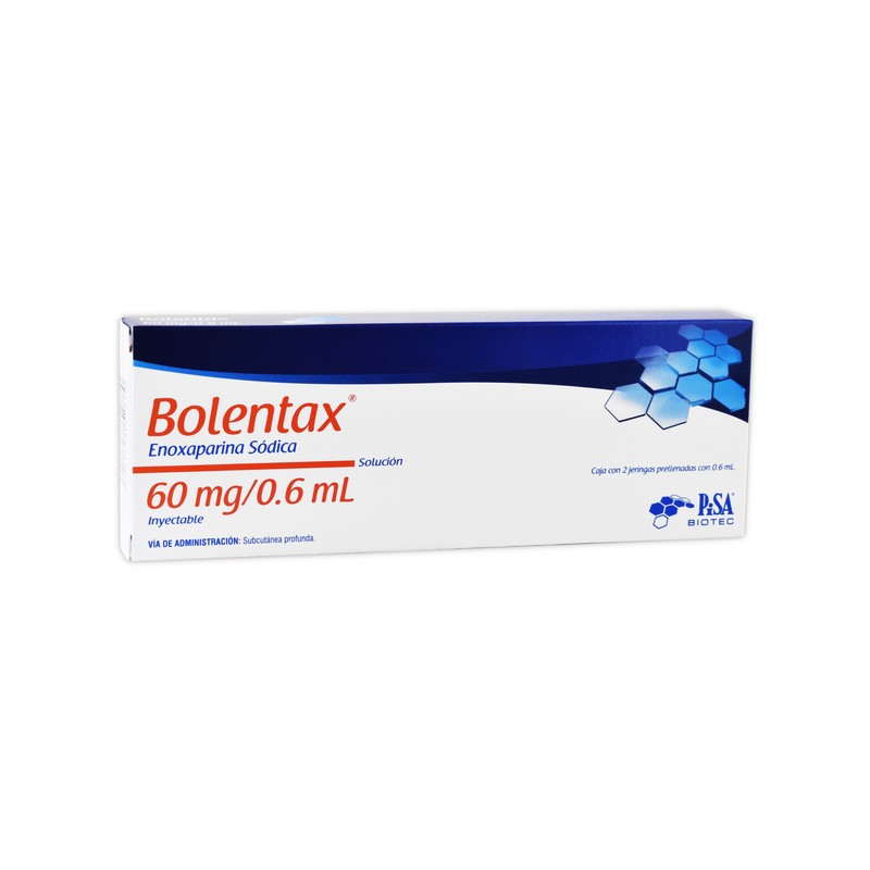 Bolentax sol. iny. c/2 jgas. prellenadas 60 mg/0.6 ml.