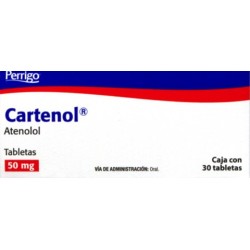 Cartenol c/30 tabs. 50 mg.
