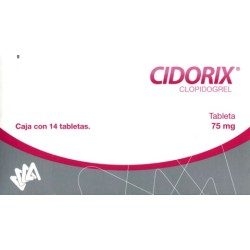 Cidorix c/14 tabs. 75 mg.