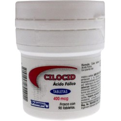 Cilocid c/90 tabs. 400 mcg.