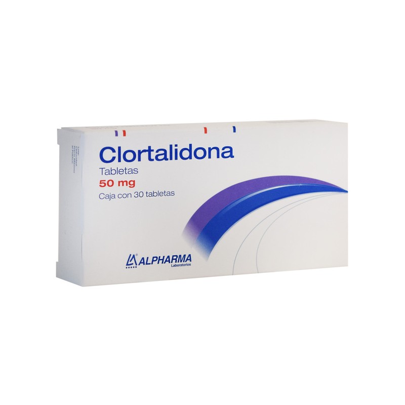 Clortalidona  c/30 tabs. 50 mg.