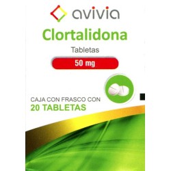 Clortalidona c/20 tabs. 50 mg.