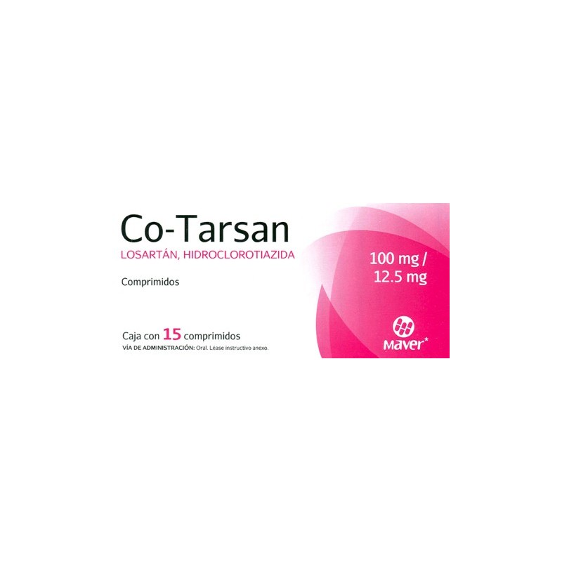 Co-tarsan c/15 comp. 100mg/12.50mg