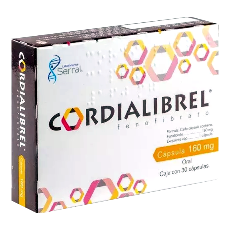 Cordialibrel c/30 caps. 160 mg.