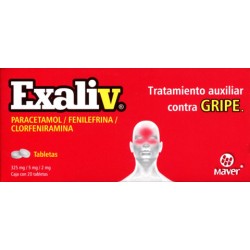 Exaliv c/20 tabs.